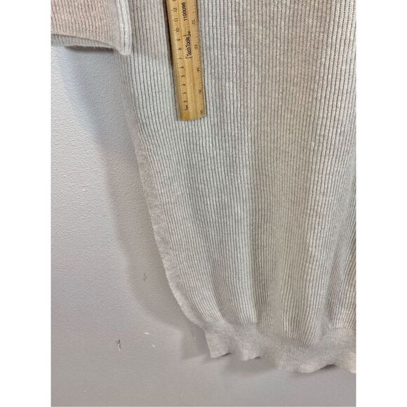 NWOT Nanushka Canaan Sweater Off-White Wool Cashmere Blend Knit Mock Neck Dress - Picture 11 of 13